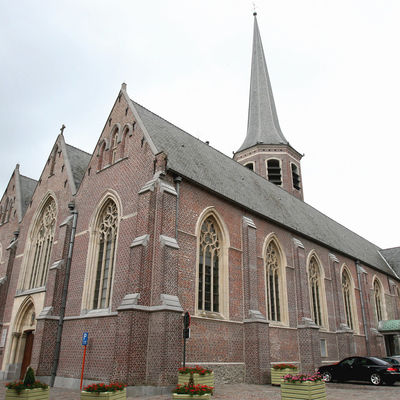 Stadtkirche Sint Pieterskerk in Tielt, Belgien.