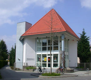 Au&szlig;enansicht der Stadtb&uuml;cherei