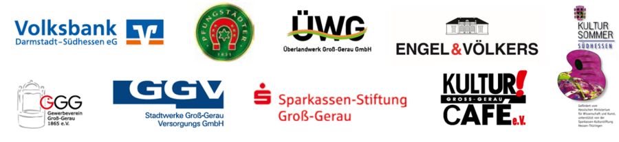 Logos der Sponsoren für das Sommerfestival GG LOKAL 2022