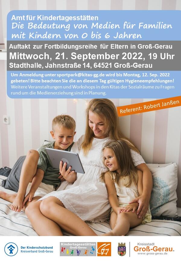 Flyer Medienbildung 2022