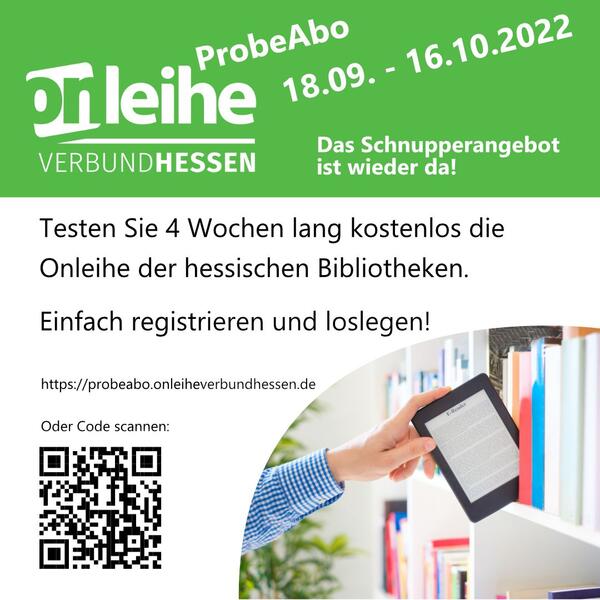 Onleihe Probeabo Herbst 2022