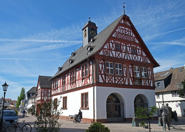 Das Historische Rathaus der Kreisstadt Groß-Gerau