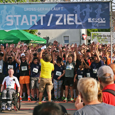 Gro&szlig;-Gerau l&auml;uft - Start