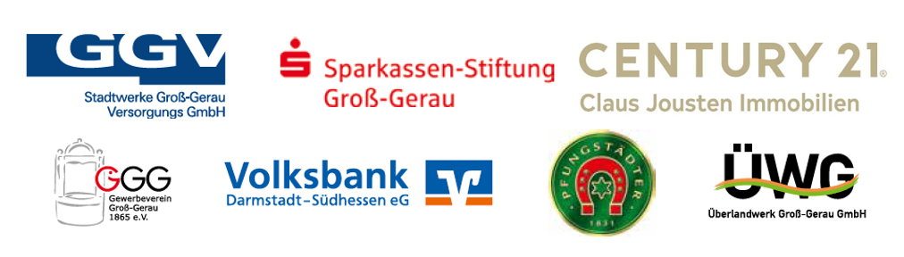 Logos der Sponsoren zur Nacht der Sinne 2023.