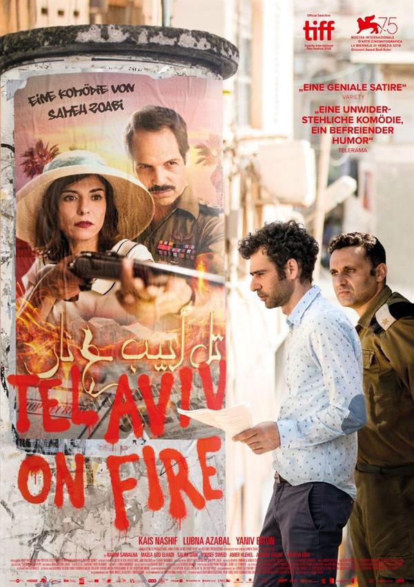 Werbeplakat des Films Tel Aviv on fire