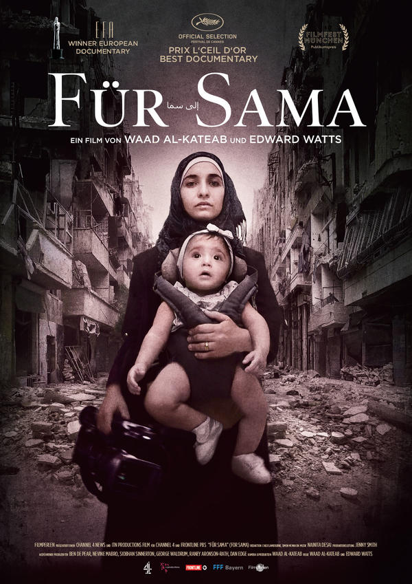Werbeplakat des Films Für Sama