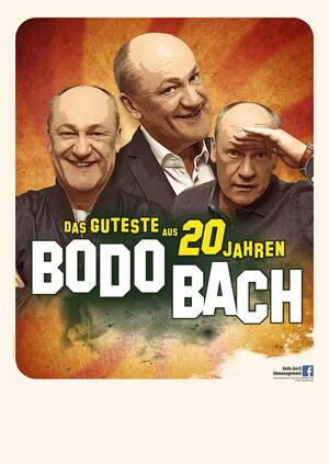 Der dreifache Bodo Bach auf seinem Pressefoto zum Programm "Das Guteste aus 20 Jahren".