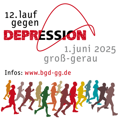Titelbild mit laufenden Menschen anl&auml;sslich des Laufs gegen Depression 2025.