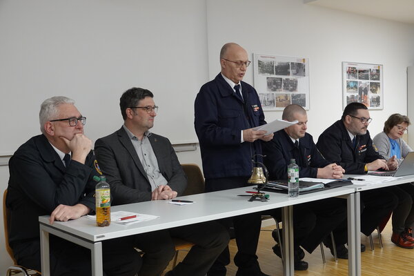 Dienstversammlung FFW Wallerst&auml;dten 2026 Bericht Hammann