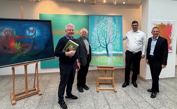 Gem&auml;lde von Erwin Bartussek f&uuml;rs Museum