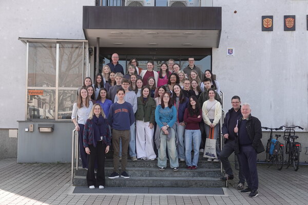 Austausch LBS mit Tielt Gruppenbild