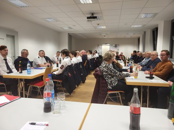 Dienstversammlung FFW Dornheim 6.3.2026 Publikum