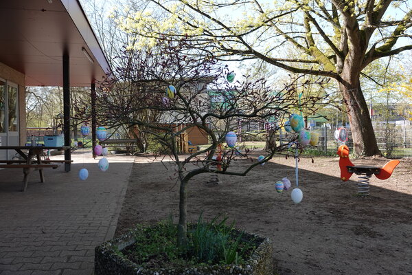 Osterschmuck Kita Auf Esch 2. April 2026