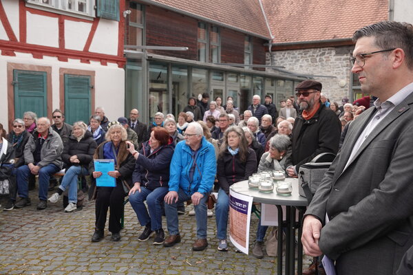 Stolpersteine Wallerst&auml;dten 14. April 2026 R&uuml;ddenklau