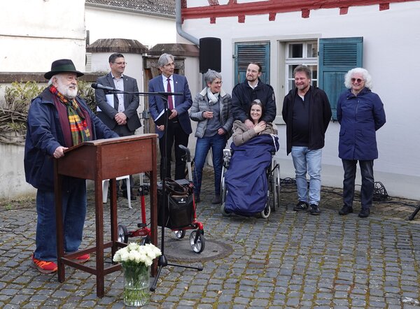 Stolpersteine Wallerst&auml;dten Walter Ullrich 14. April 2026