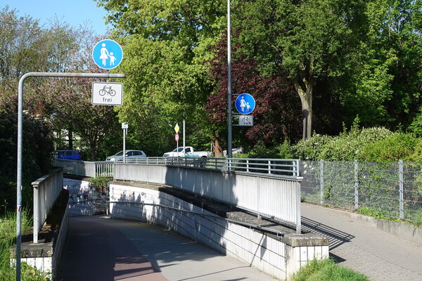 Unterf&uuml;hrung S&uuml;dring Radfahrende