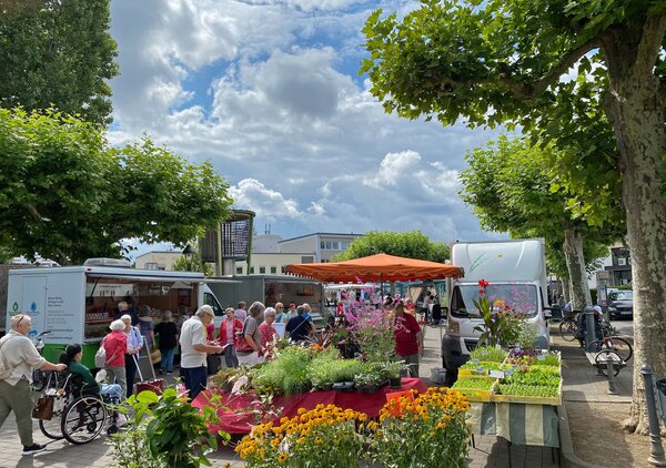 Wochenmarkt Gro&szlig;-Gerau Vorschau Marktfr&uuml;hst&uuml;ck 25. April 2026