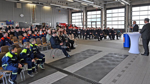 Feuerwehr des Monats Fahrzeughalle I