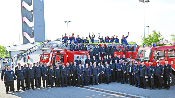 Feuerwehr des Monats Gruppenbild