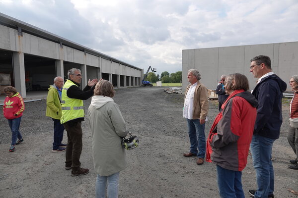 B&uuml;rgermeister-Radtour 7. Mai 2026 Fahrzeughalle Bauhof
