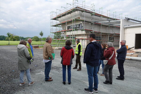 B&uuml;rgermeister-Radtour 7. Mai 2026 Verwaltungsgeb&auml;ude neuer Bauhof