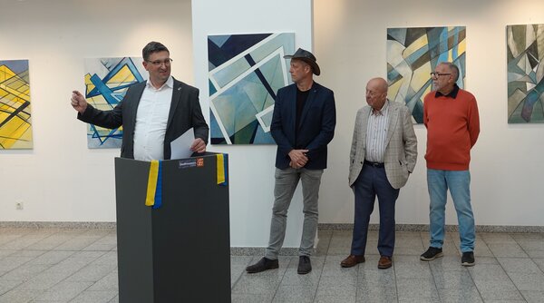 Mortel&eacute; Vernissage Rede R&uuml;ddenklau 8. Mai 2026
