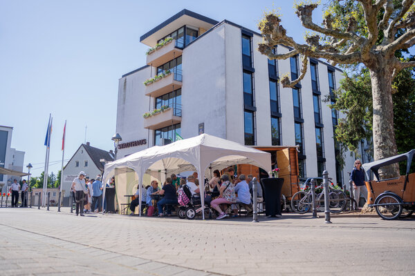 Marktfr&uuml;hst&uuml;ck am Stadthaus 23. Mai 2026