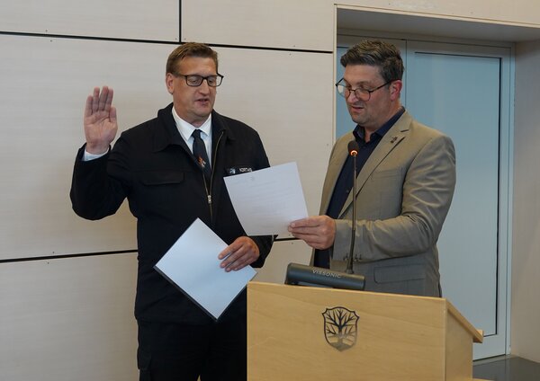 Feuerwehr Diensteid Carsten Kortwig 11. Juni 2026