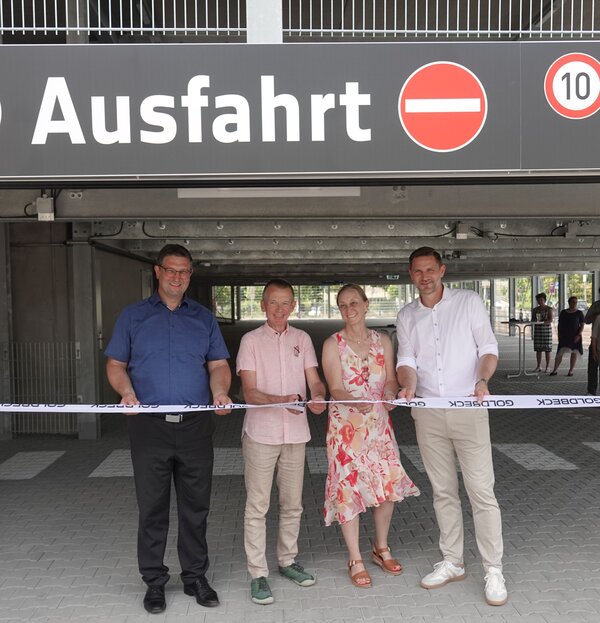 Parkhaus Berufliche Schulen 23. Juni 2026 Gruppenbild