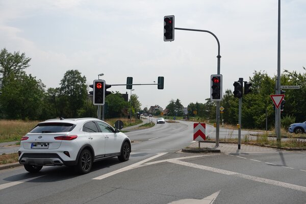 Ampelanlage Auf Esch III wieder in Betrieb 30. Juli 2026