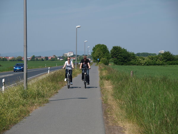 Gutes Radwegenetz