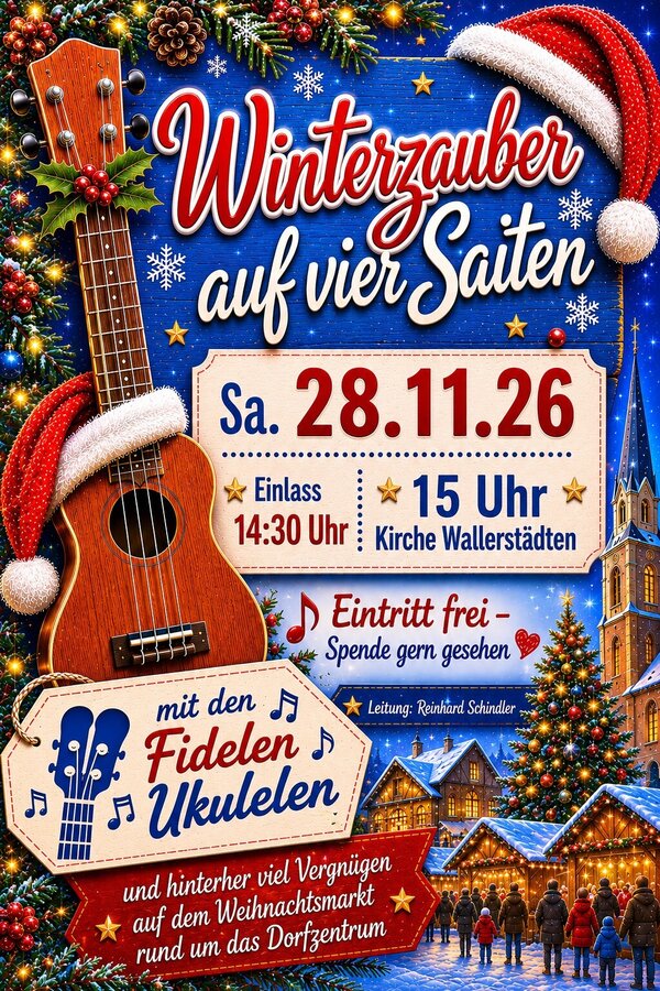 Winterzauber auf vier Saiten
