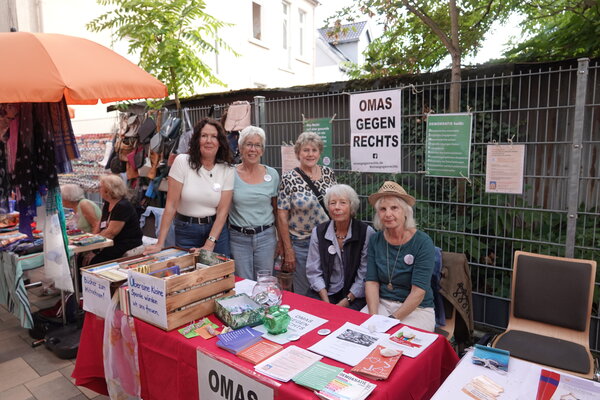 Sommerfest Haus Raiss 2. September 2026 Omas gegen Rechts