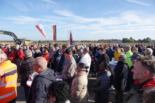 Spatenstich B-44-Umgehung Dornheim 29. Oktober 2026 Publikum